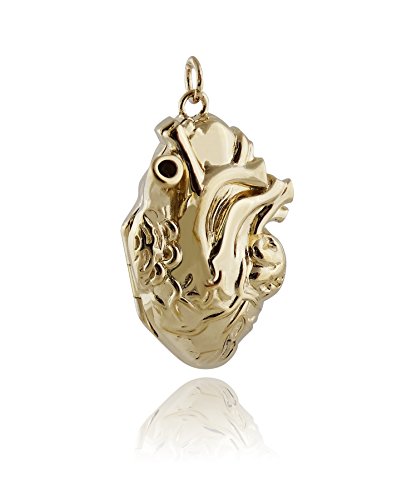 Gold Anatomical Heart
