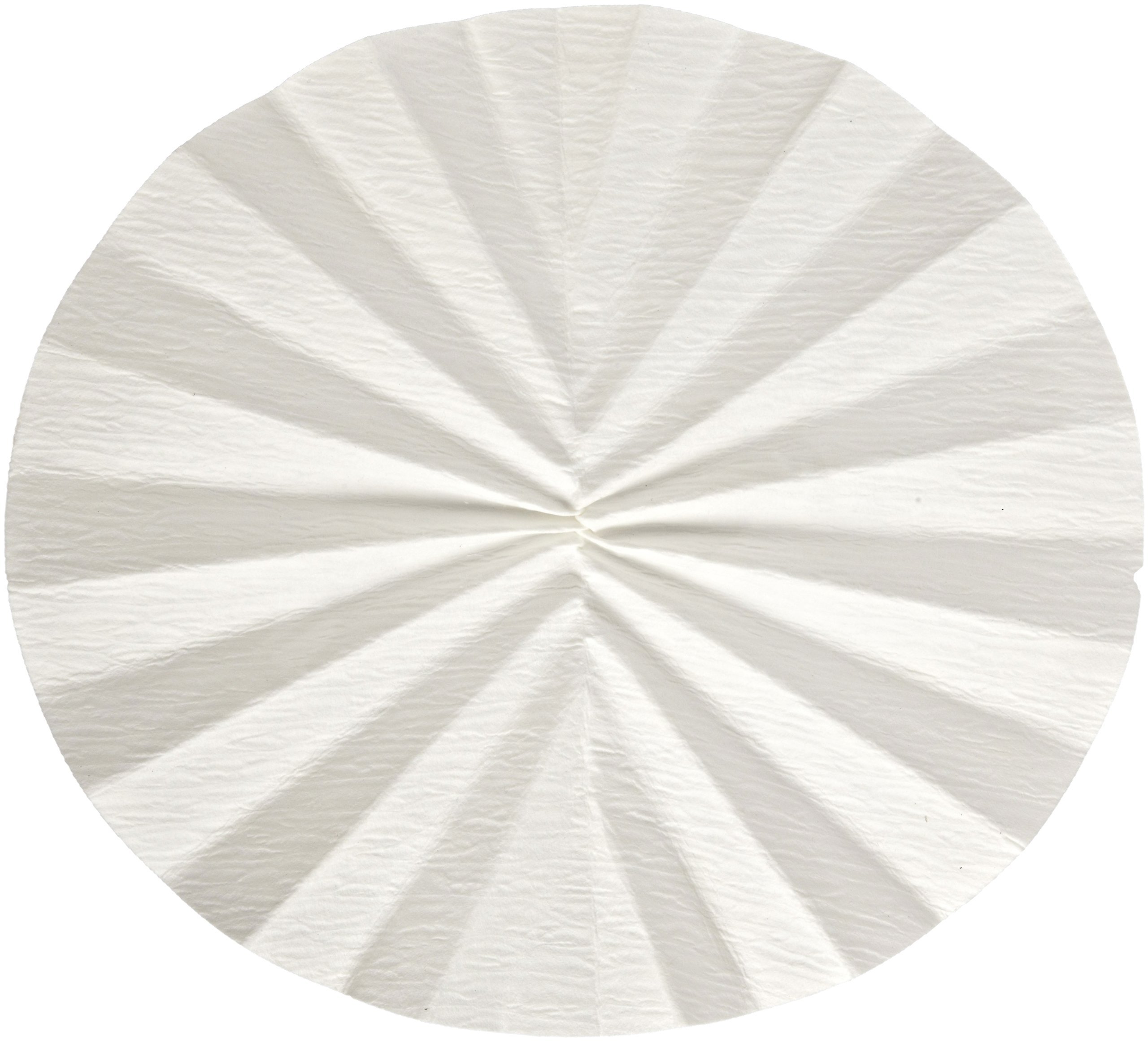 Whatman 10331456 Quantitative Folded Filter Paper, 15-18 Micron, Grade 520A-1/2, 500mm Diameter (Pack of 100) - Premium Lab Filtration for Chemical Analysis, Sample Preparation & Environmental Testing