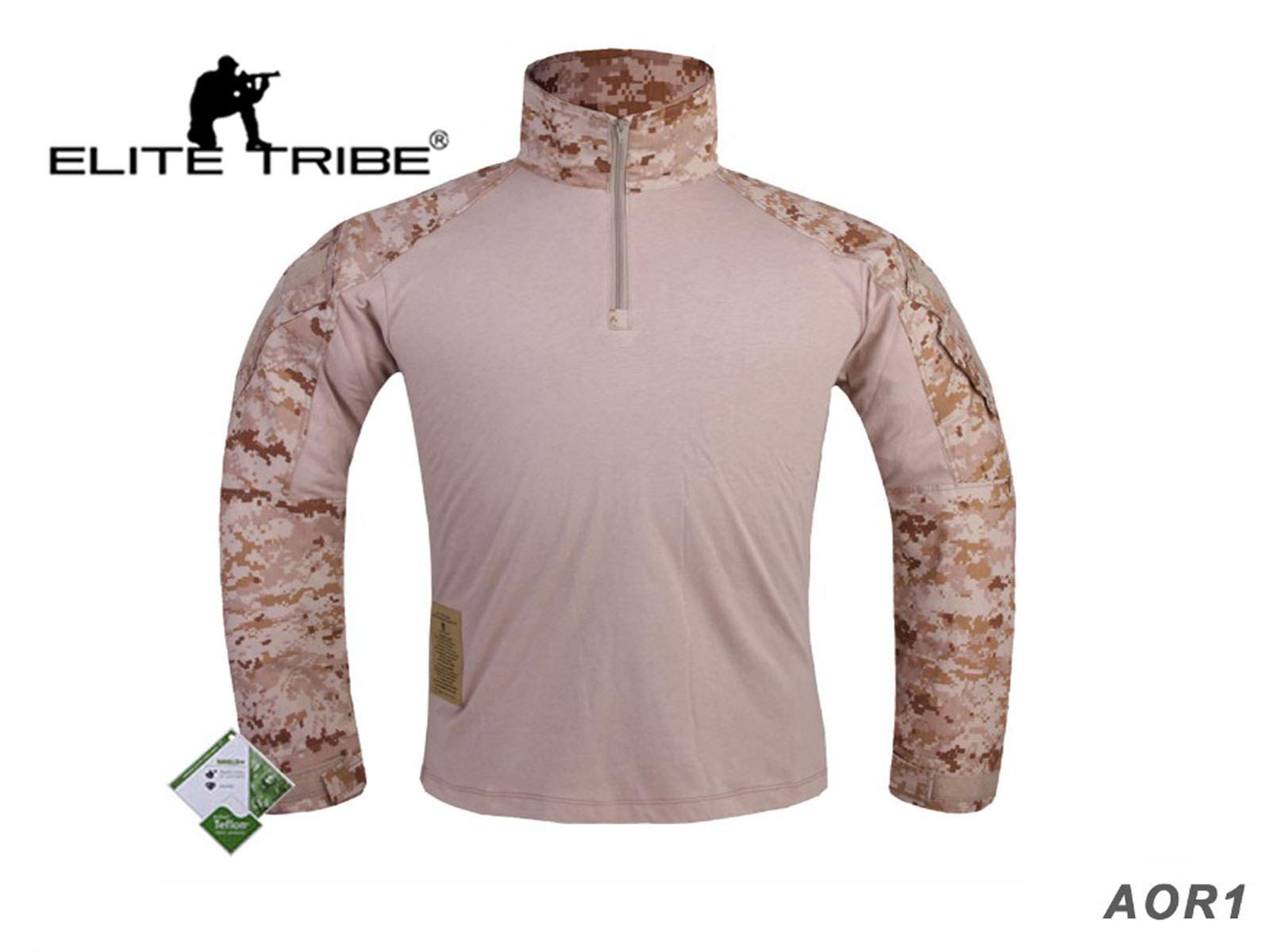 Emerson Airsoft Tactical BDU Military Combat Uniform Set - Gen3 AOR1 Camo Shirt & Pants for Airsoft, Paintball, Tactical Training & Outdoor Adventures