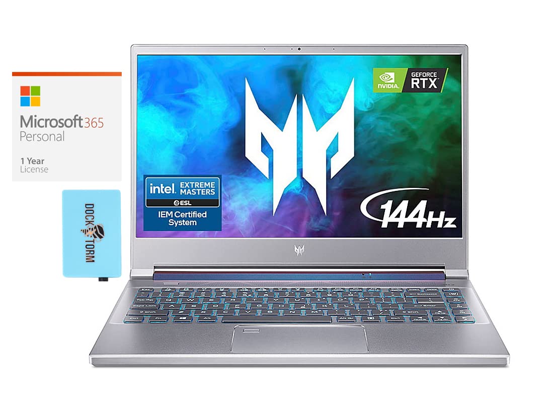 Acer Predator Triton 300 SE Gaming Laptop - Intel Core i7-11375H, 16GB RAM, 2TB SSD, NVIDIA RTX 3060, Windows 10 - Perfect for High-Performance Gaming, Streaming & Creative Work