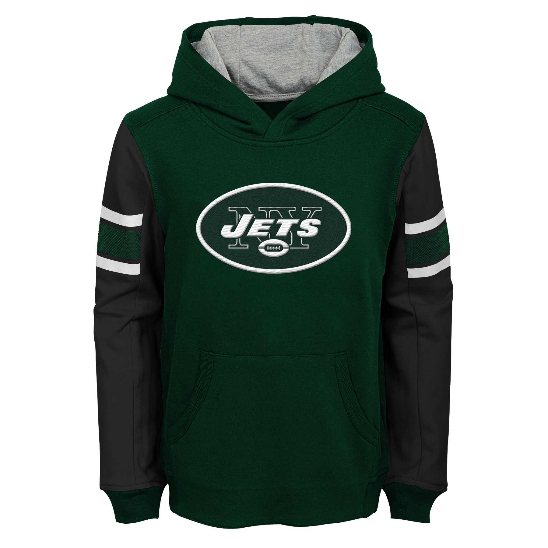Outerstuff Boys' Kids & Youth Man in Motion Pullover Hoodie - Comfortable Athletic Sweatshirt for Sports & Casual Wear - Perfect for School, Play & Outdoor Activities
