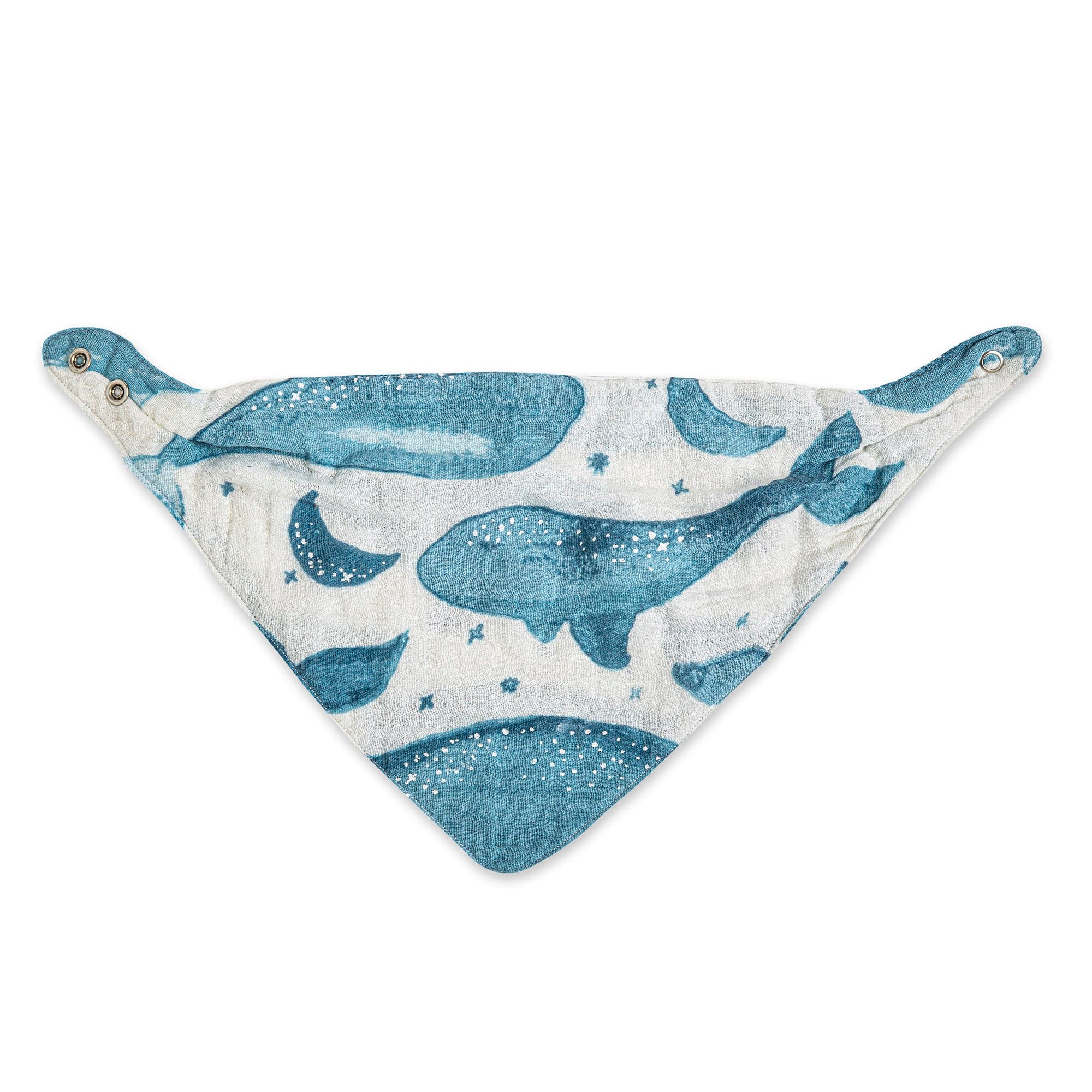 Premium Crane Baby Caspian 3-Piece Muslin Bib Set - Soft, Absorbent & Adorable for Mealtime & Drooling - Perfect Baby Shower Gift for Newborns & Infants