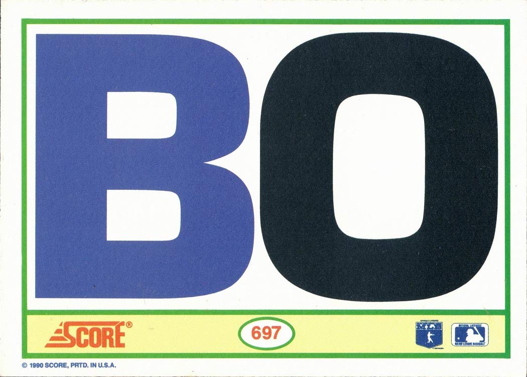 Vintage 1990 Bo Jackson Baseball Card #697 - Collectible for Sports Fans