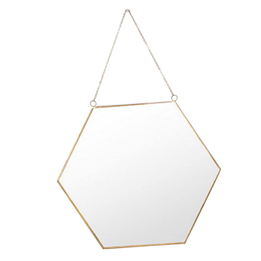 Vintage Diamond Wall Mirror - Antique Dressing Mirror for Bathroom, Bedroom & Vanity - Elegant Full-Length Hanging Mirror for Girls, Women & Mothers - Perfect Christmas Gift & Home Decor    **Usage Scenarios:** Enhance your dressing room, bathroom decor, or bedroom vanity with this elegant antique-style mirror. Ideal for makeup application, outfit checks, and adding a touch of vintage charm to any space. Great as a thoughtful Christmas gift for her!