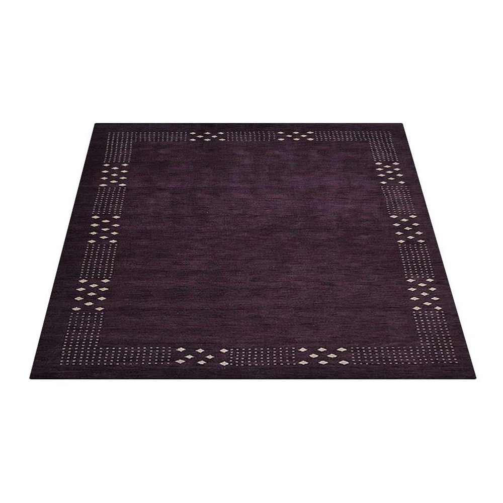 Hand Knotted Wool Rug - Premium Quality Handmade in Shenzhen - Perfect for Living Room, Bedroom & Home Decor