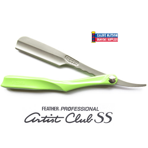 Feather Artist Club Folding Razor - Professional Japanese Straight Edge Shaving Knife - Perfect for Barbers & Wet Shaving Enthusiasts - Ideal for Close Shaves & Precision Grooming