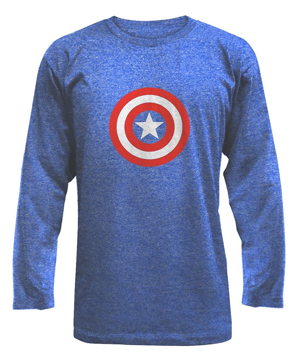 Marvel Captain America Graphic T-Shirt for Men | Superhero Cotton Tee | Casual Wear & Cosplay