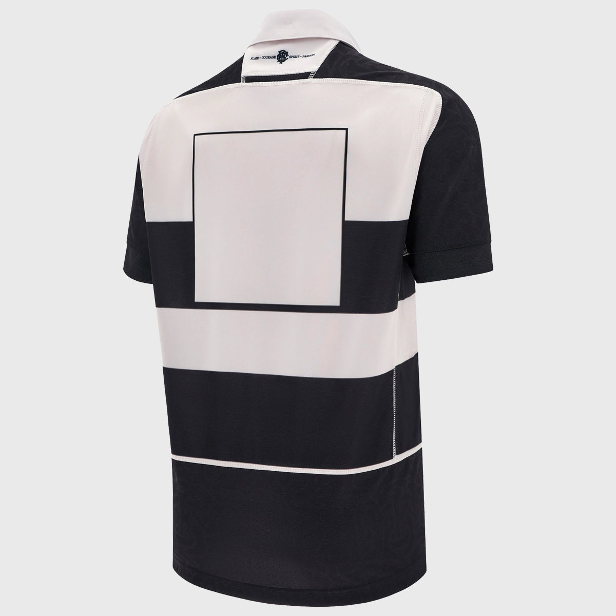 Macron Barbarians Kids Replica Rugby Jersey 2025 - Authentic Youth Rugby Shirt for Match Day & Fan Support
