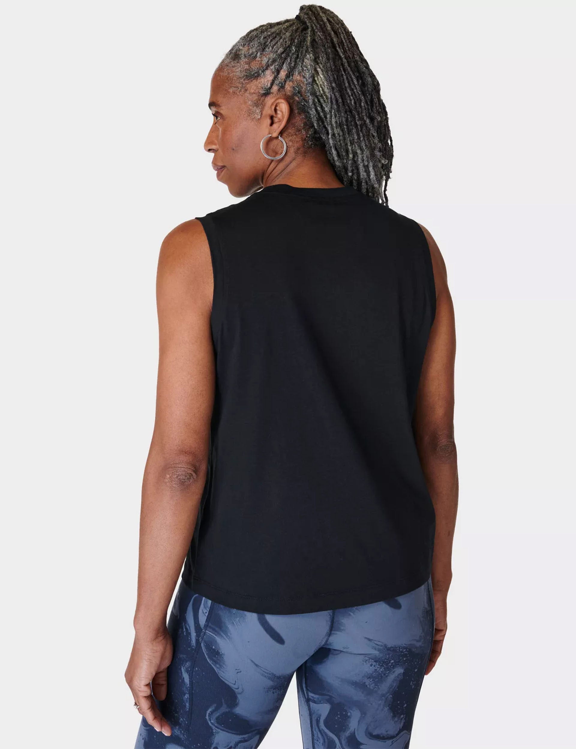 Essential Sleeveless Vest for Women - Black | Lightweight Layering Piece for Workout, Summer & Casual Outfits
