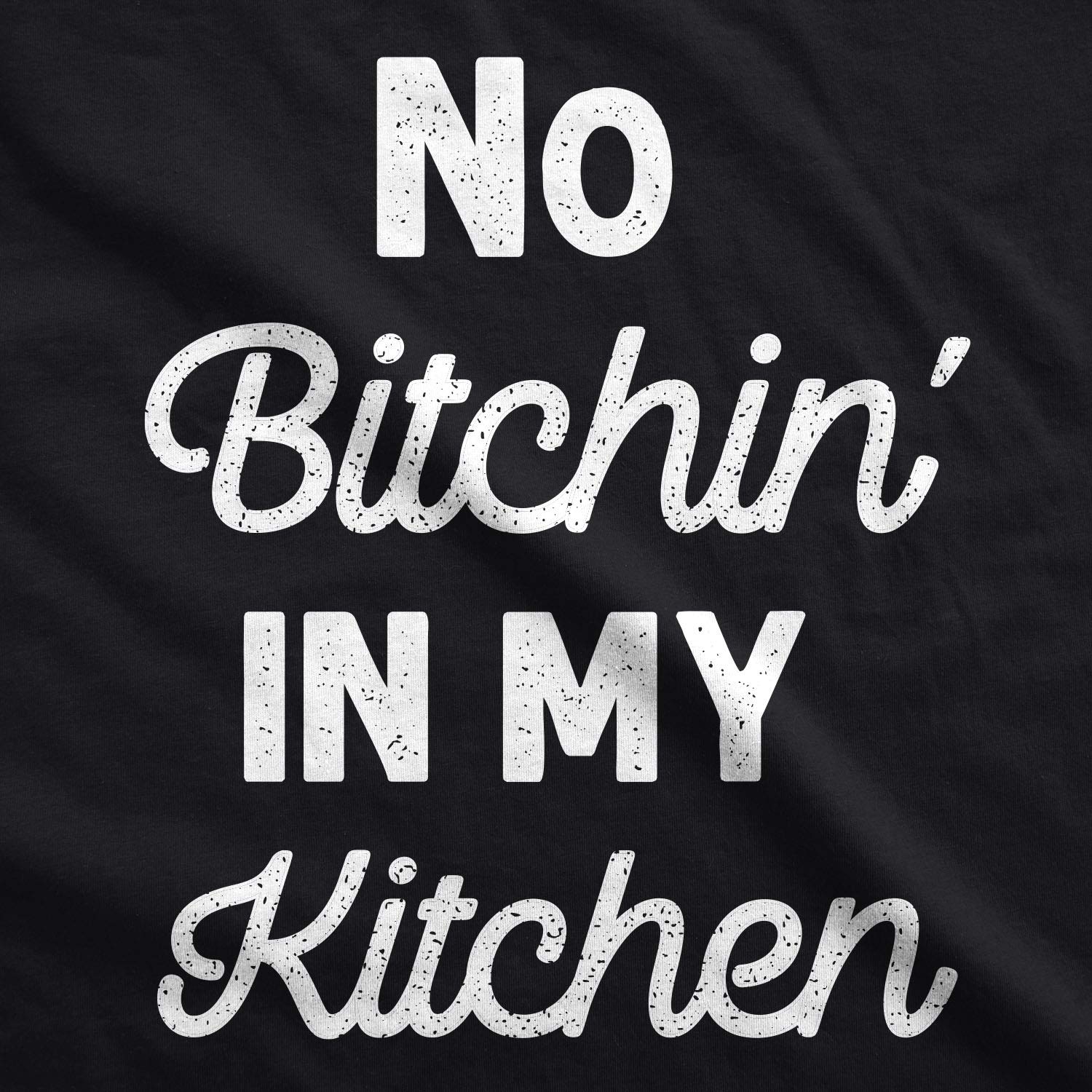 Premium Cookout Apron - 'No Bitchin' In My Kitchen' Funny BBQ Grilling & Baking Apron for Women - Perfect Gift for Mom, Wife & Chefs - Ideal for Outdoor BBQ, Cooking Parties & Holiday Gifts