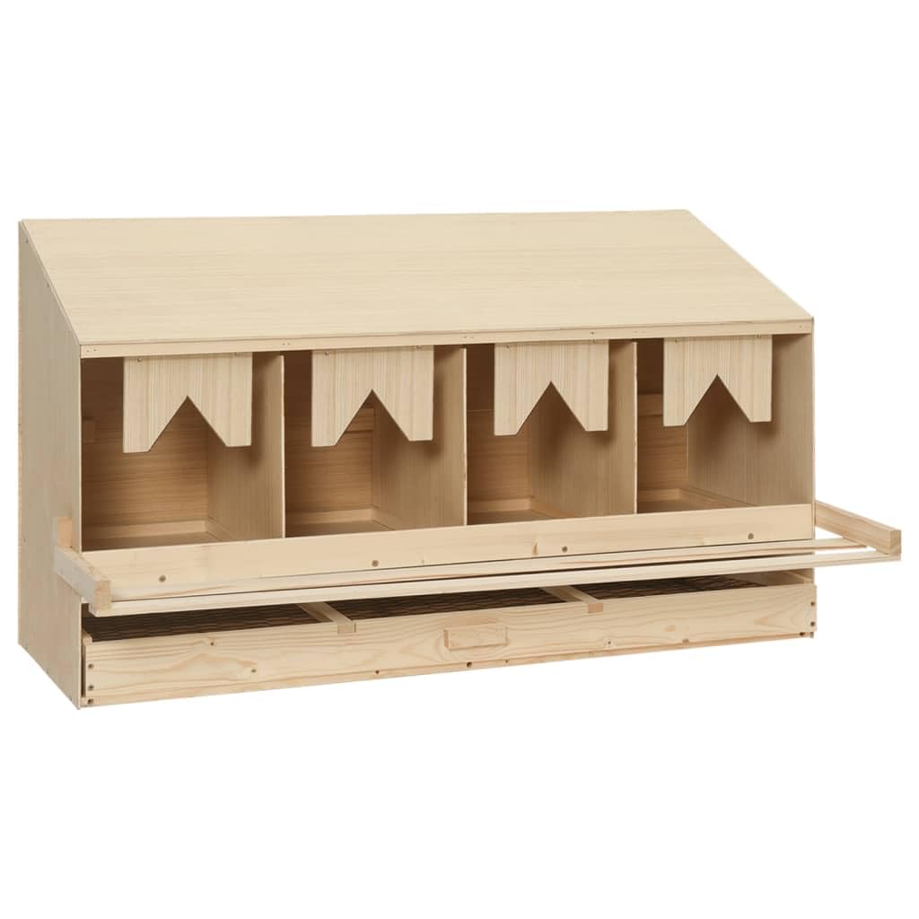 4 Compartment Chicken Laying Nest Box - 41.7