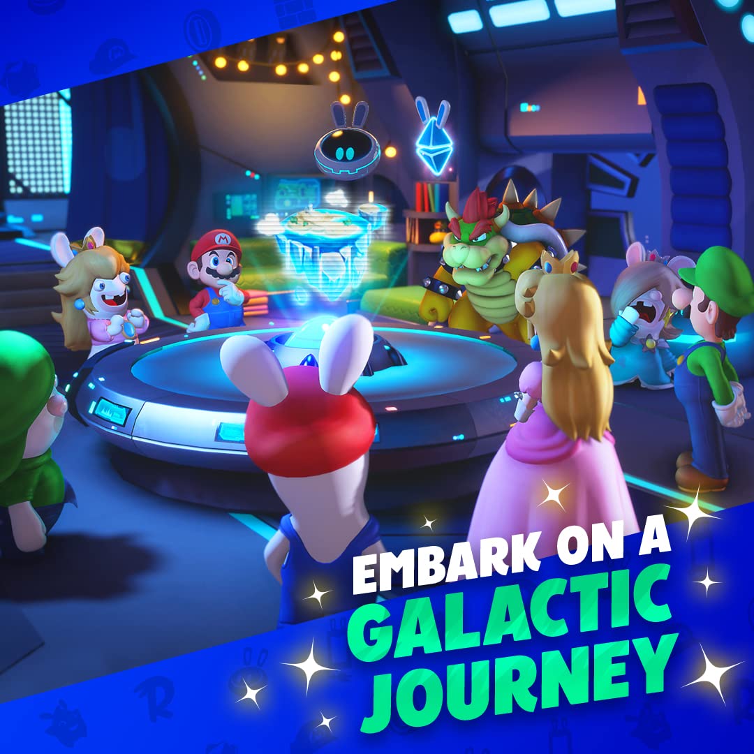 Mario + Rabbids Sparks of Hope GOLD Edition for Nintendo Switch - Limited Edition Game with Exclusive Content - Perfect for Family Fun and Adventure Gaming