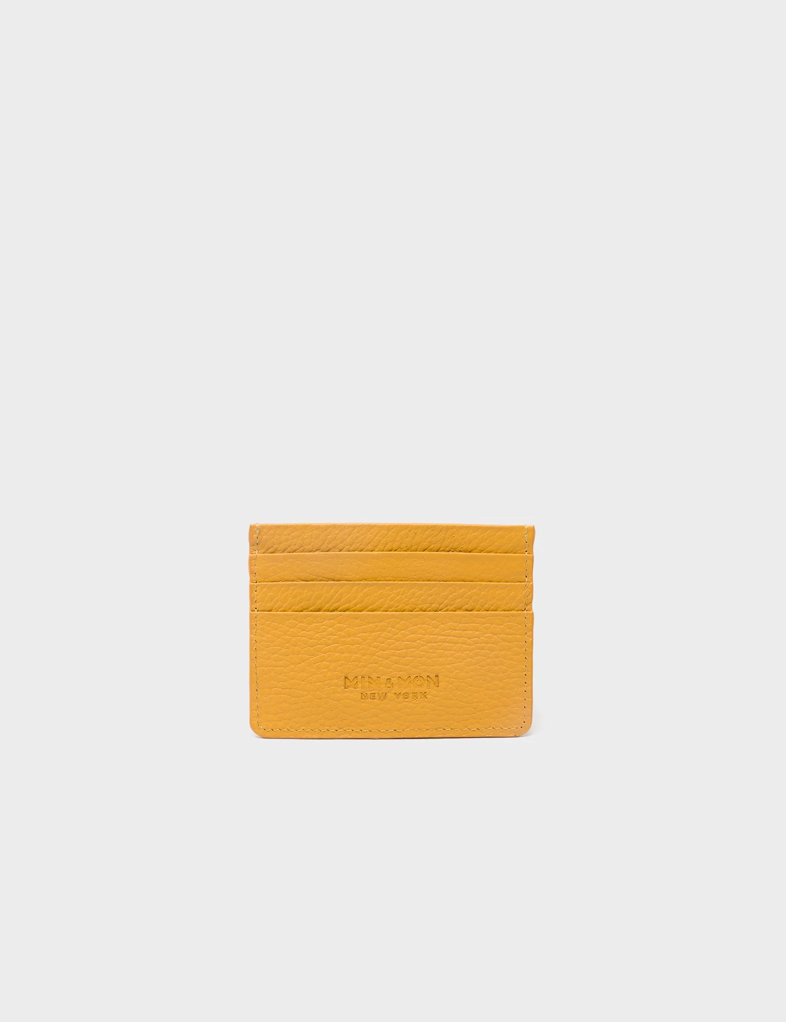 Premium Filium Marigold Leather Card Holder - Slim RFID Blocking Wallet for Men & Women - Perfect for Everyday Use, Travel, and Business