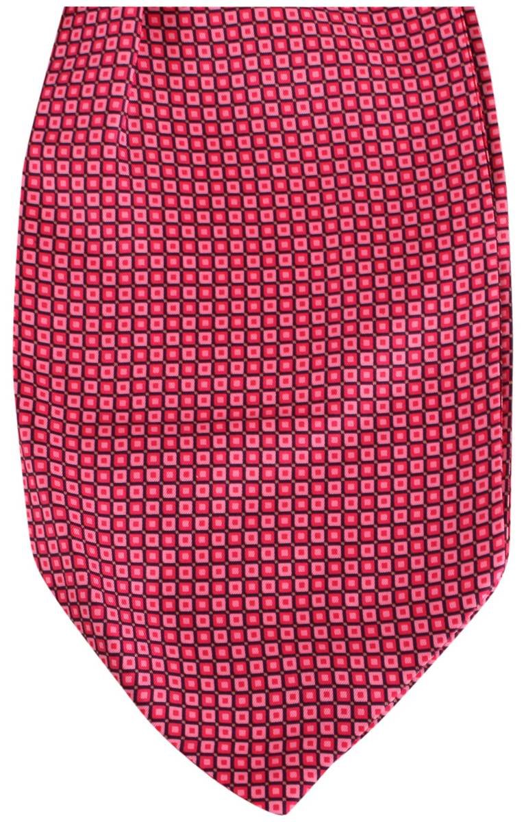Men's Pink Silk Cravat Tie - Elegant Formal Neckwear for Weddings, Parties & Vintage Fashion