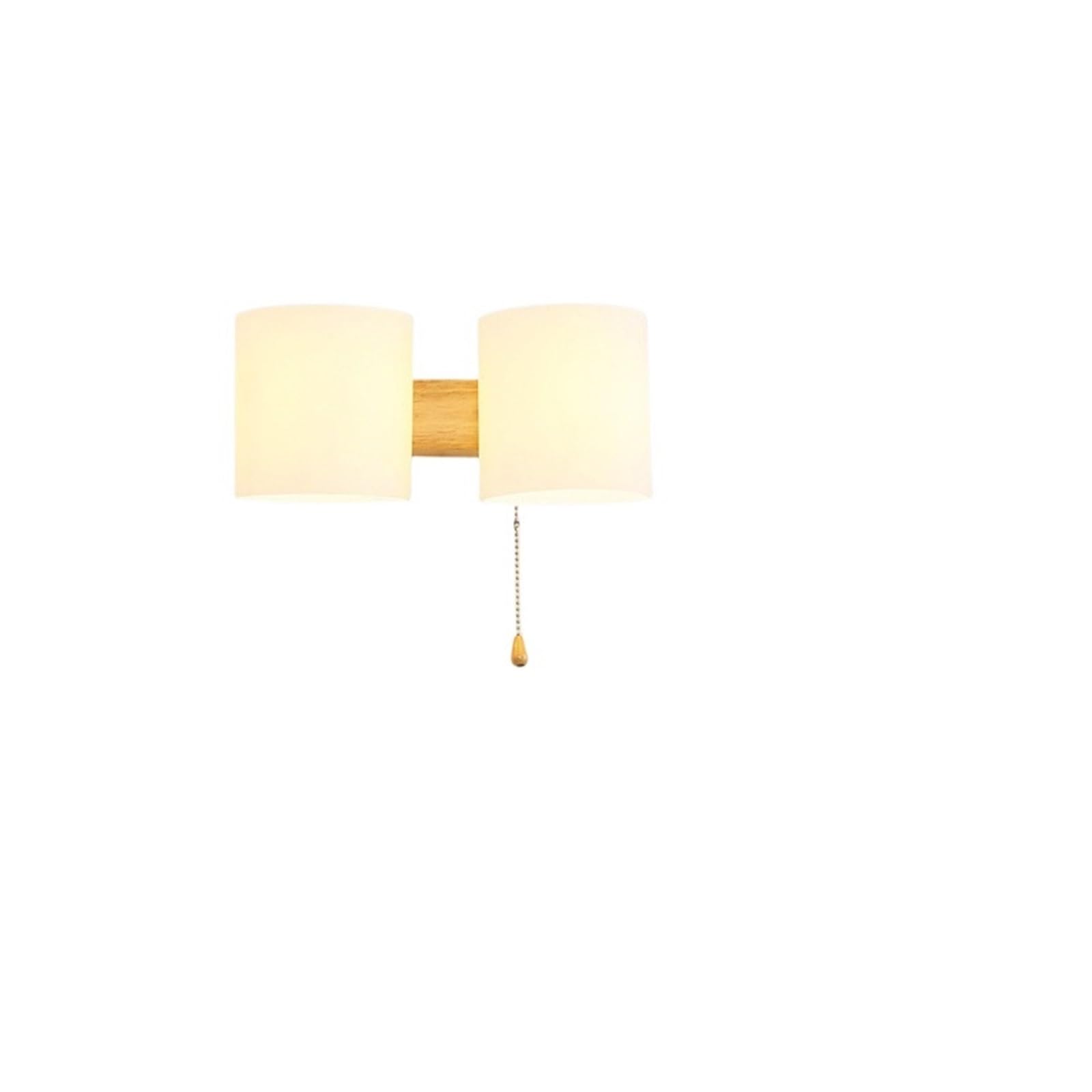 Modern LED Wooden Wall Lamp - Acrylic Bedside Light for Living Room, Bedroom, Aisle & Balcony - Creative Glass Wall Lighting (White Light, Color D) - Perfect for Ambient Lighting & Home Decor