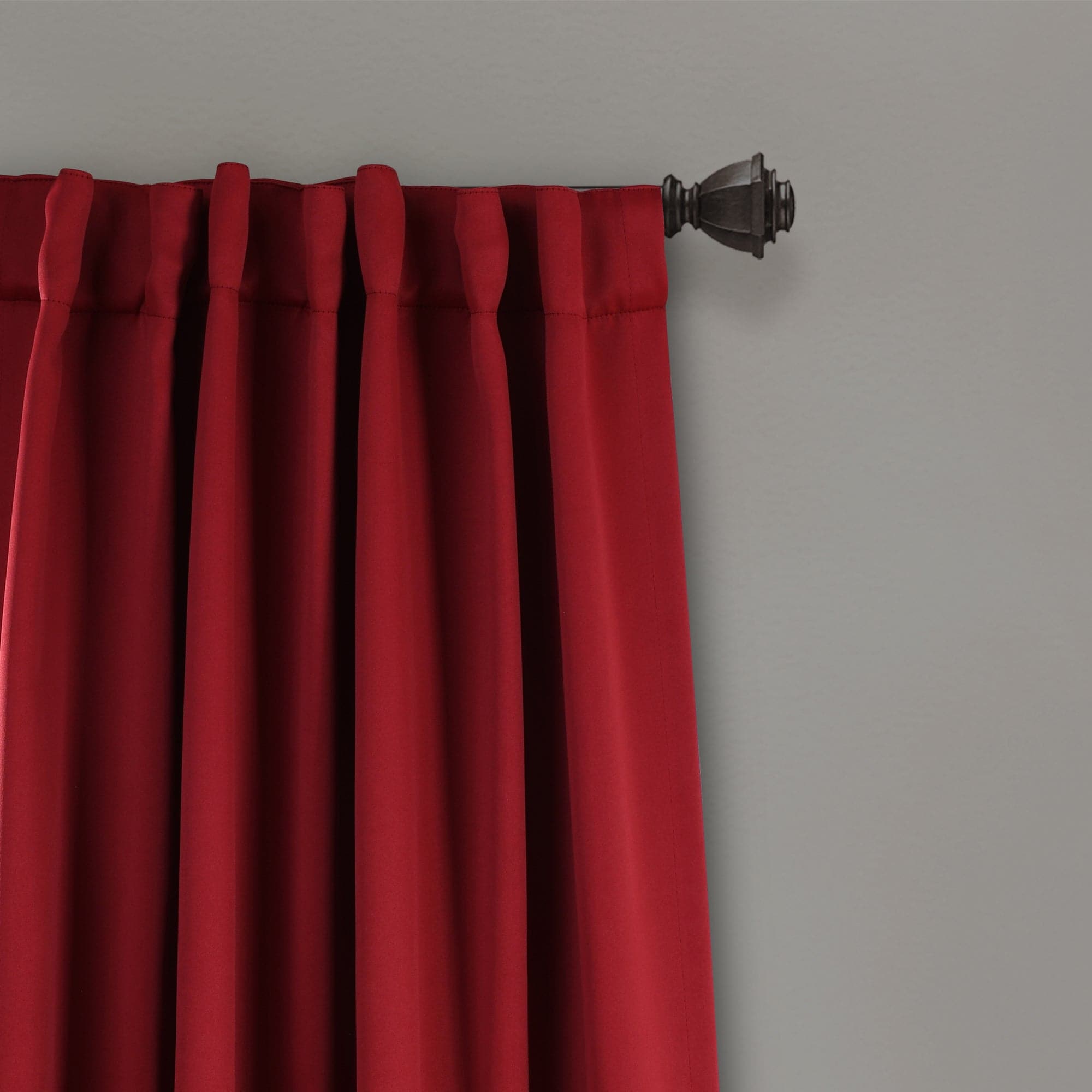 Blackout Curtain Panels with Insulated Back Tab - Thermal & Noise Reducing Room Darkening Drapes for Bedroom, Living Room & Nursery - Set of 2 Panels