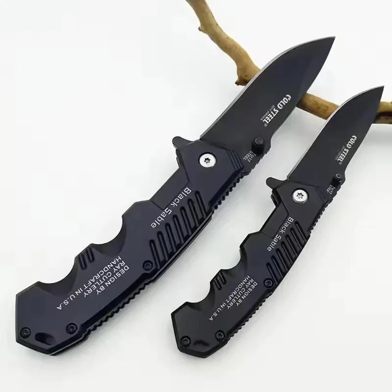 Premium EDC Stainless Steel Folding Knife - Ultra Sharp Tactical Pocket Knife for Camping, Hiking & Survival | Outdoor Gear & Everyday Carry Essentials