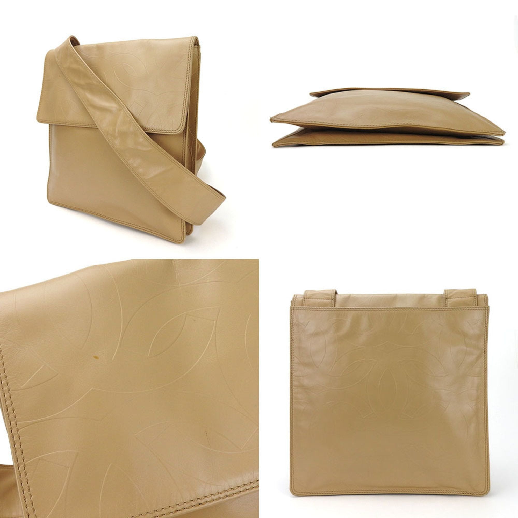 Stylish Beige Leather Shoulder Bag for Women - Fashionable Crossbody Purse with Adjustable Strap - Perfect for Work, Travel & Everyday Use
