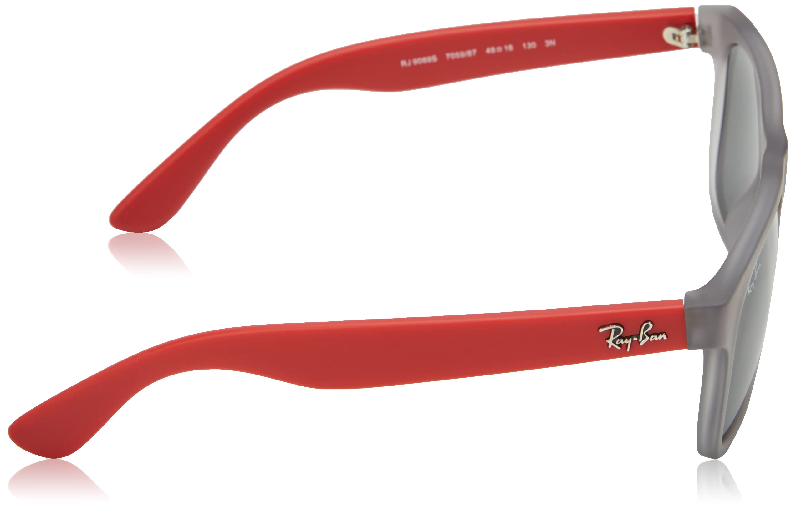Ray-Ban RJ9069S Justin Square Sunglasses for Kids – UV Protection, Durable & Stylish – Perfect for Outdoor Play, Beach & Sunny Days