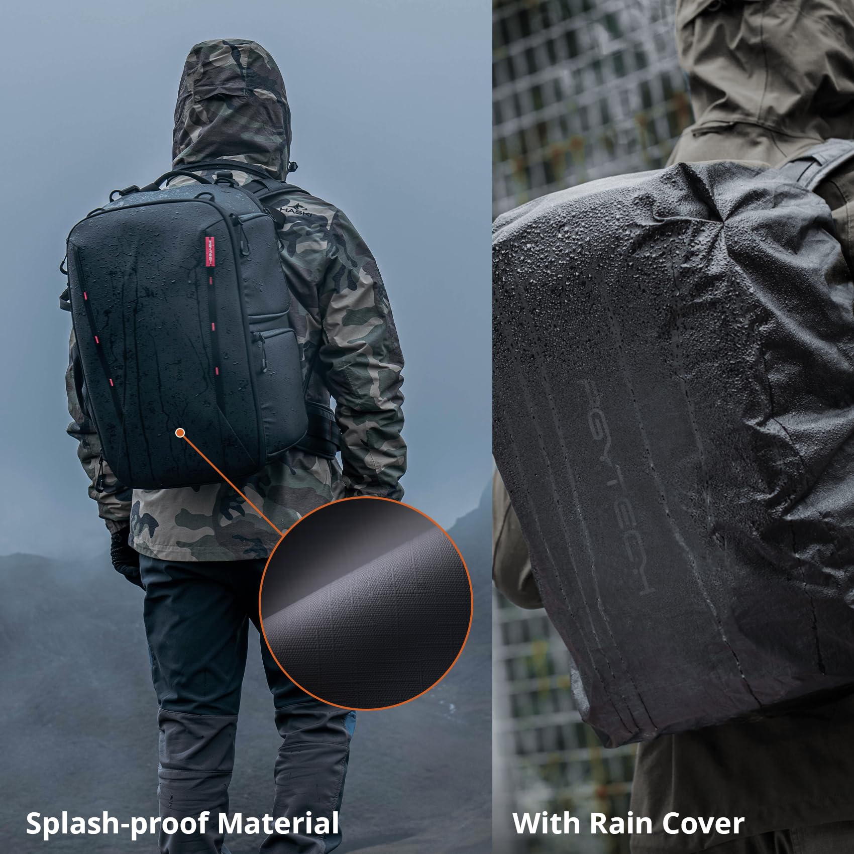 PGYTECH OneMo 2 25L-33L Waterproof Camera Backpack with Detachable Shoulder Bag - DSLR Backpack for Canon/Nikon/Sony, Drone Backpack for DJI Mini 3 Pro/Mavic 3/FPV - Perfect for Travel, Hiking & Professional Photography
