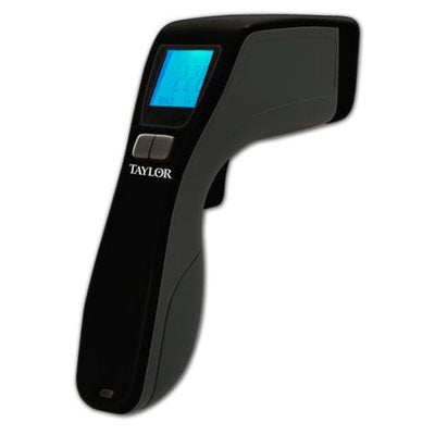 Taylor Infrared Digital Thermometer - Instant Read, Non-Contact Laser Temperature Gun with C°/F° Mode (45° to 400°C) - Perfect for Cooking, Grilling, HVAC, Automotive & Home Use