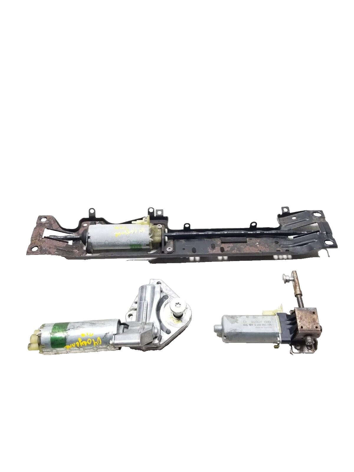 Original Porsche Cayenne Front Passenger Seat Adjustment Motor - 3PCS OEM Replacement Part for 2004-2006 Models | Perfect for Seat Repair & Comfort Upgrade