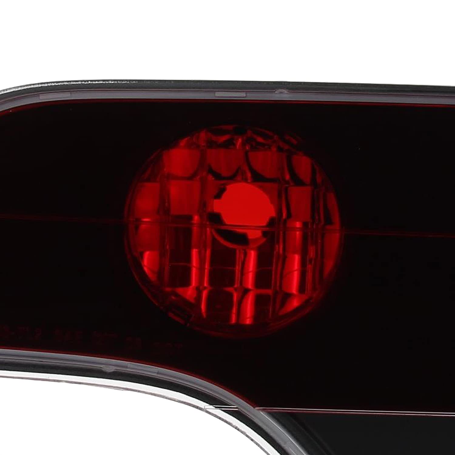 Spec-D Tuning Black Housing Clear Lens Tail Lights for 2006-2011 Honda Civic Sedan 4 Door - Left & Right Pair Assembly | Enhanced Style & Night Visibility for Your Car