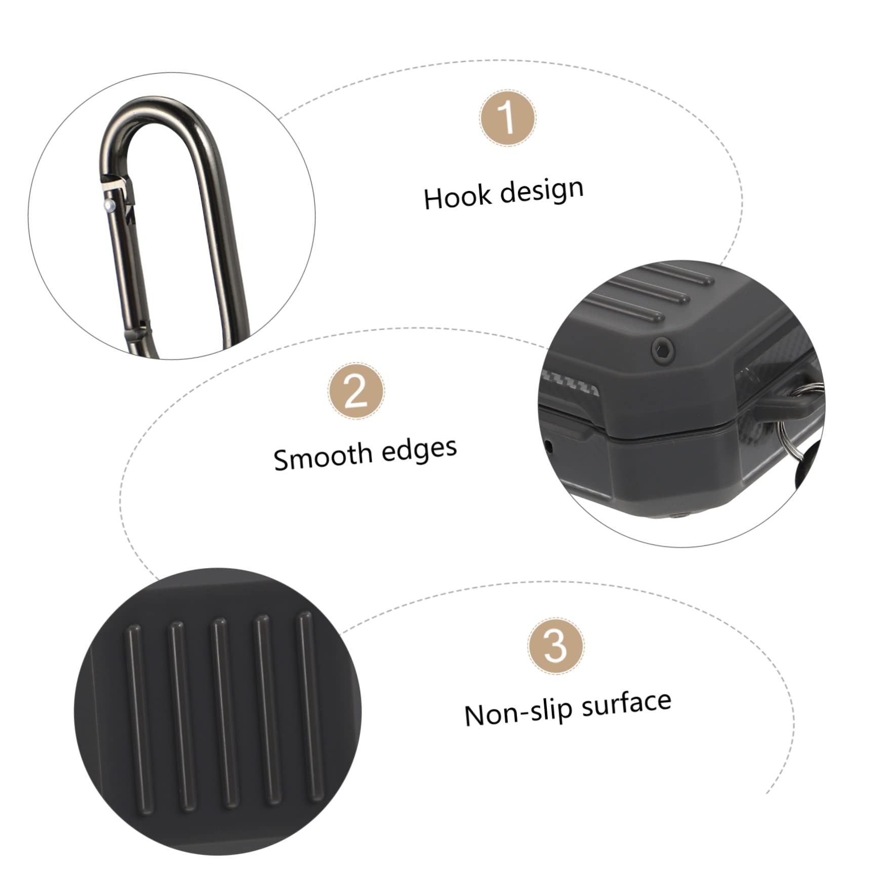Artibetter 1pc TPU Earbuds Case Cover - Protective Skin for AirPods Pro & Wireless Earbuds - Durable Computer Shell for Travel, Gym & Daily Use