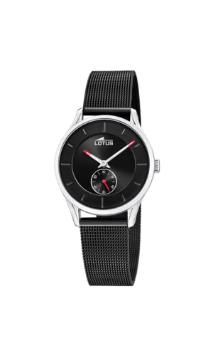 Lotus Casual Watch 18818/3 - Stylish Black Bracelet Watch for Men & Women | Perfect for Everyday Wear, Office & Outdoor Activities