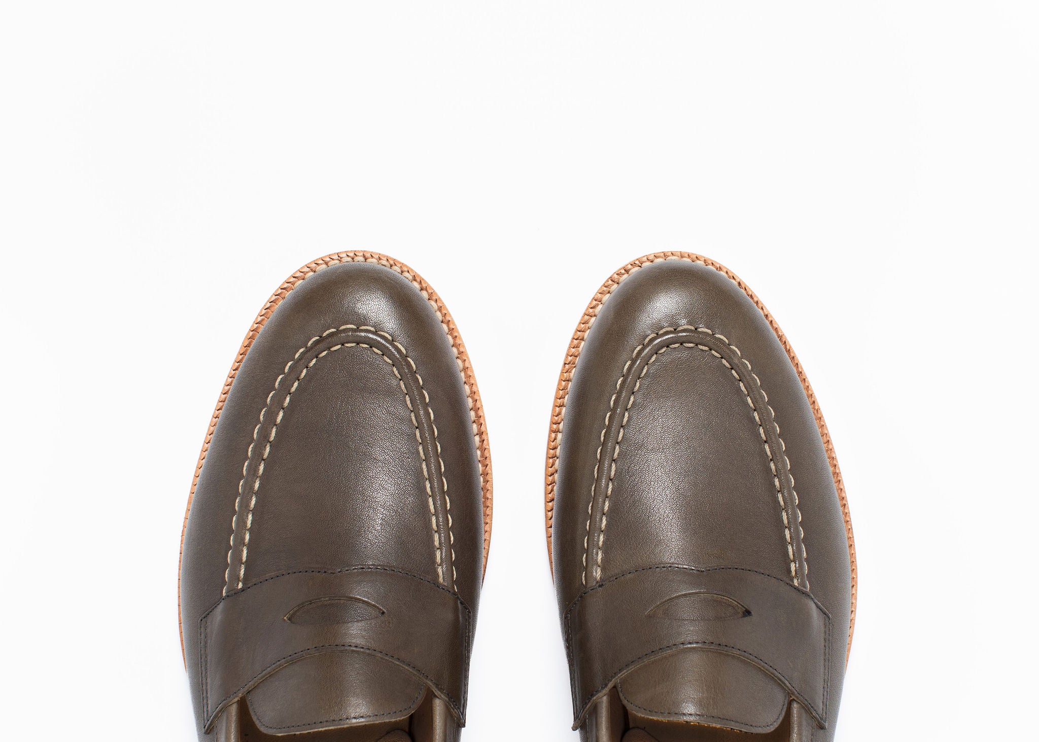 Premium Kangaroo Leather Penny Loafers for Men - Comfortable & Stylish Travel Shoes for Business & Casual Wear