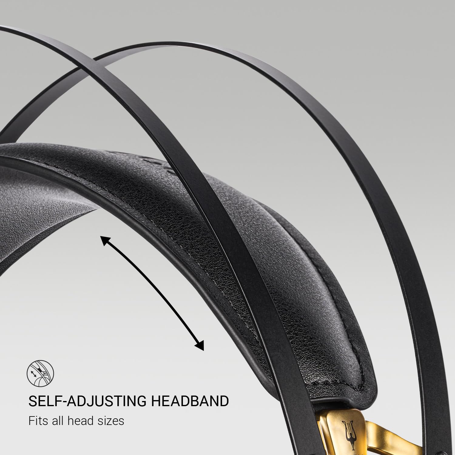 Meze 99 Classics Walnut Gold Over-Ear Headphones (Gold & Black) - Premium Audiophile Headset for Music Lovers, Studio Monitoring & Travel Use