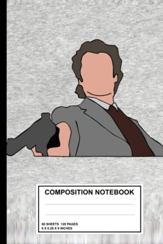 Outlaw Josey Wales Clint Eastwood Notebook - College Ruled Composition Notebook, 120 Pages, 6 x 9 Inches - Perfect for School, Office & Western Movie Fans