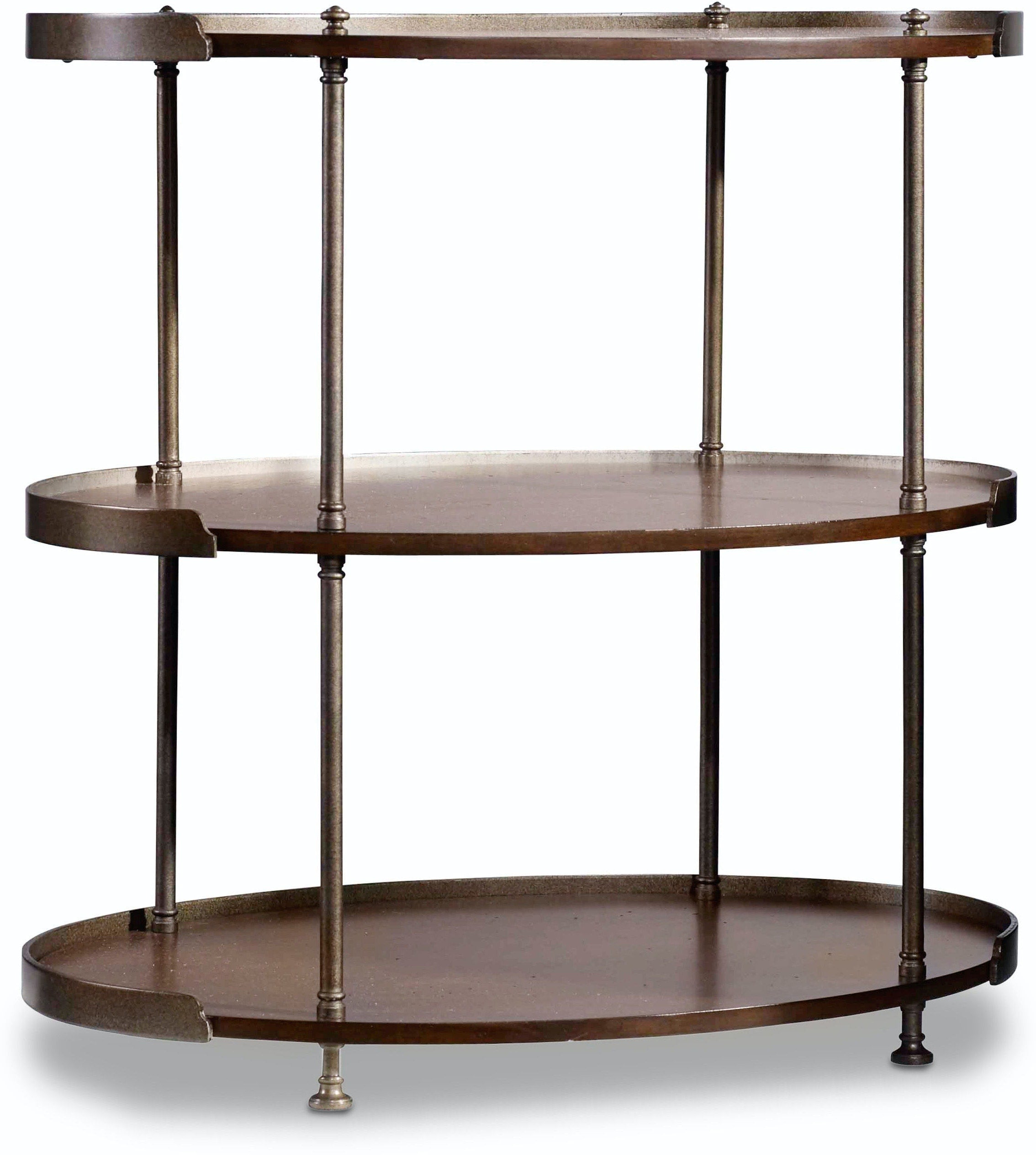 Modern Oval Side Table - Small Accent Table for Living Room, Bedroom, or Office - Perfect for Coffee, Books, and Decor