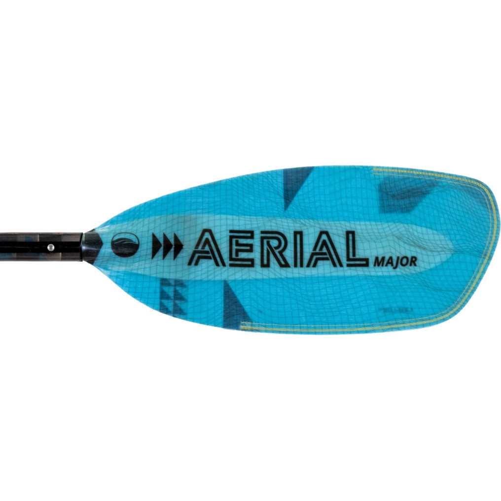 Aqua Bound Aerial Major Fiberglass Versa Lok Bent Shaft 4-Piece Kayak Paddle - Lightweight & Durable Kayaking Gear for Touring, Fishing & Recreational Paddling