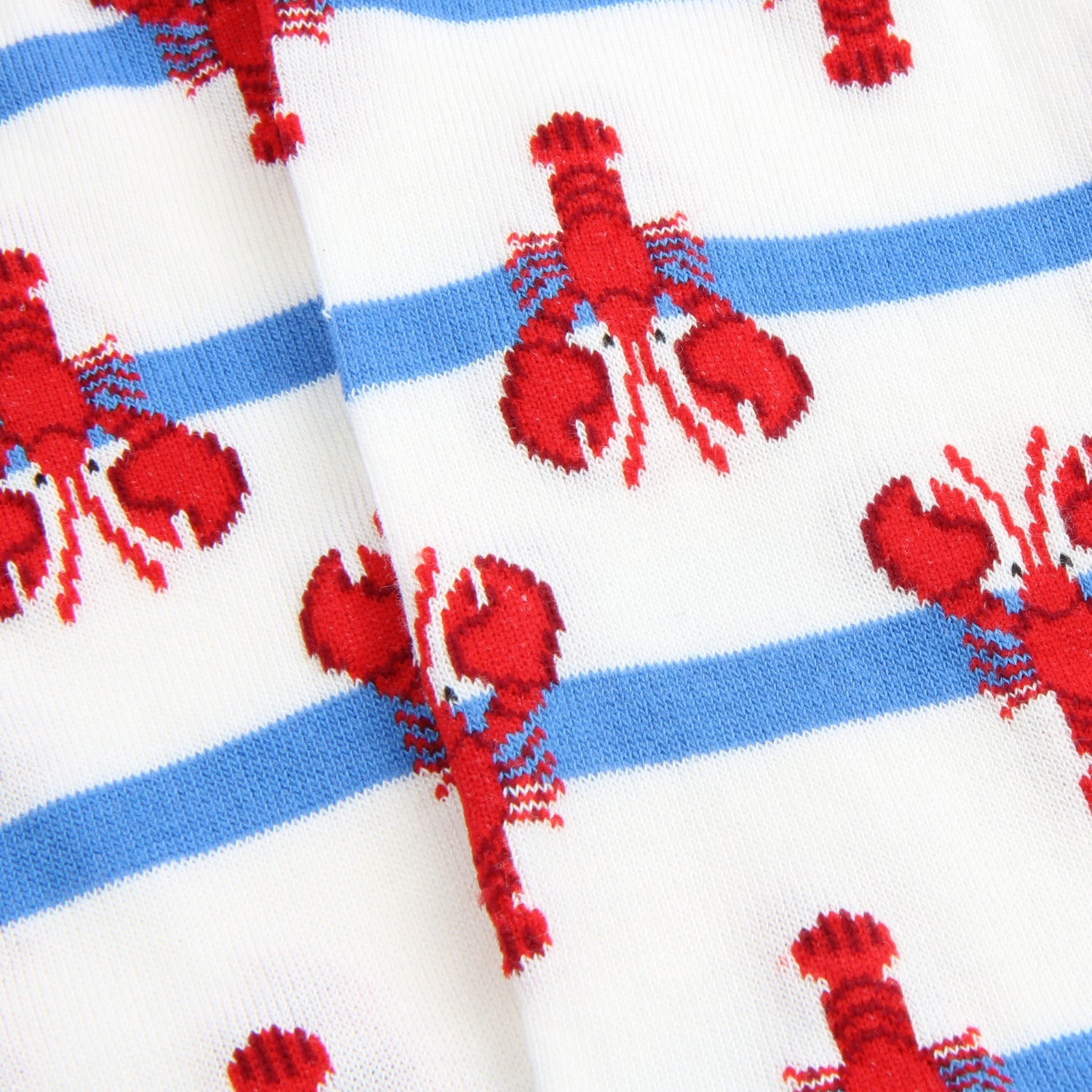 Premium Men's Lobster Print Cotton Socks - Soft & Breathable Crew Socks for Casual Wear, Work & Outdoor Activities