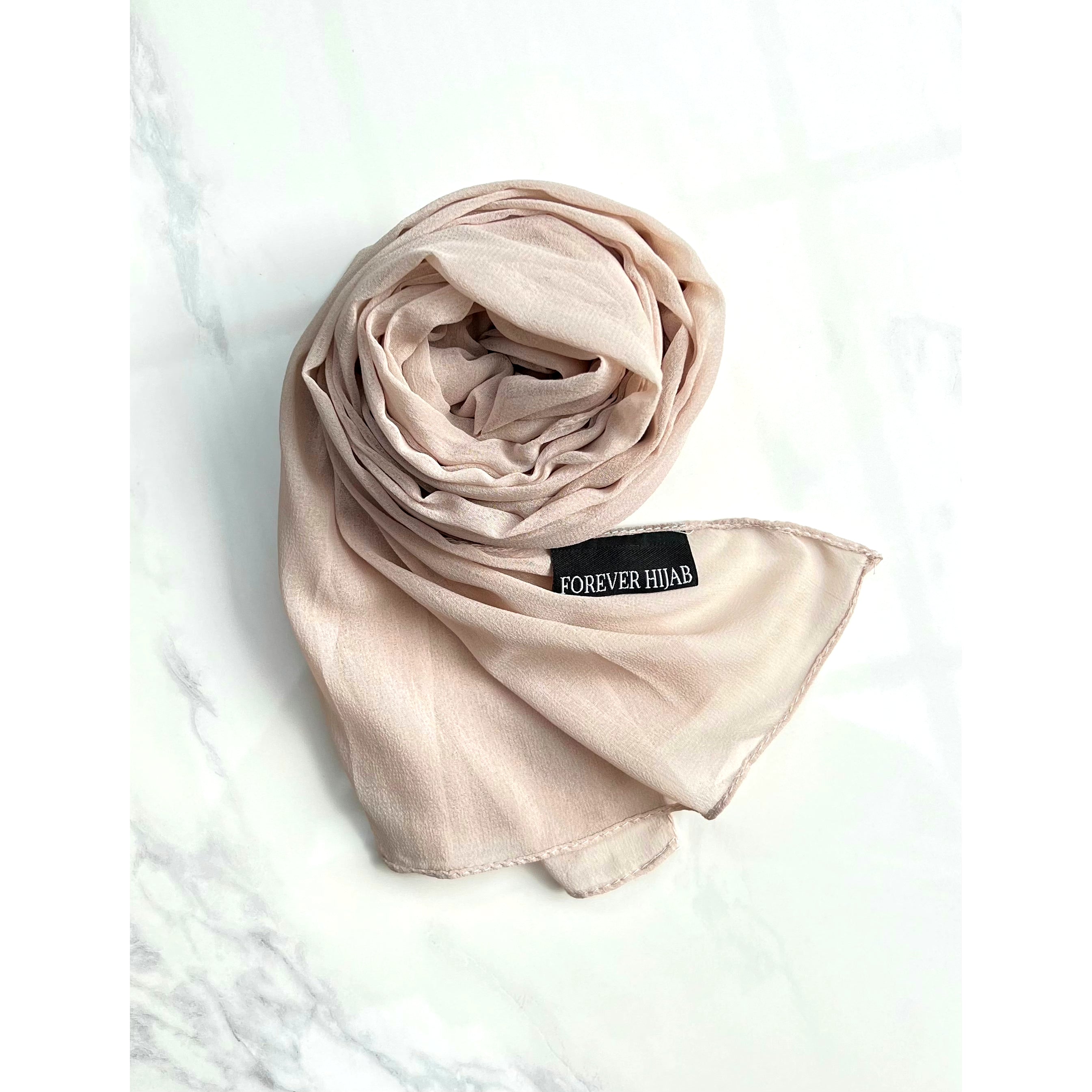 Premium Sesame Cloud Chiffon Scarf - Lightweight & Elegant Shawl for Women - Perfect for Weddings, Parties, and Evening Events
