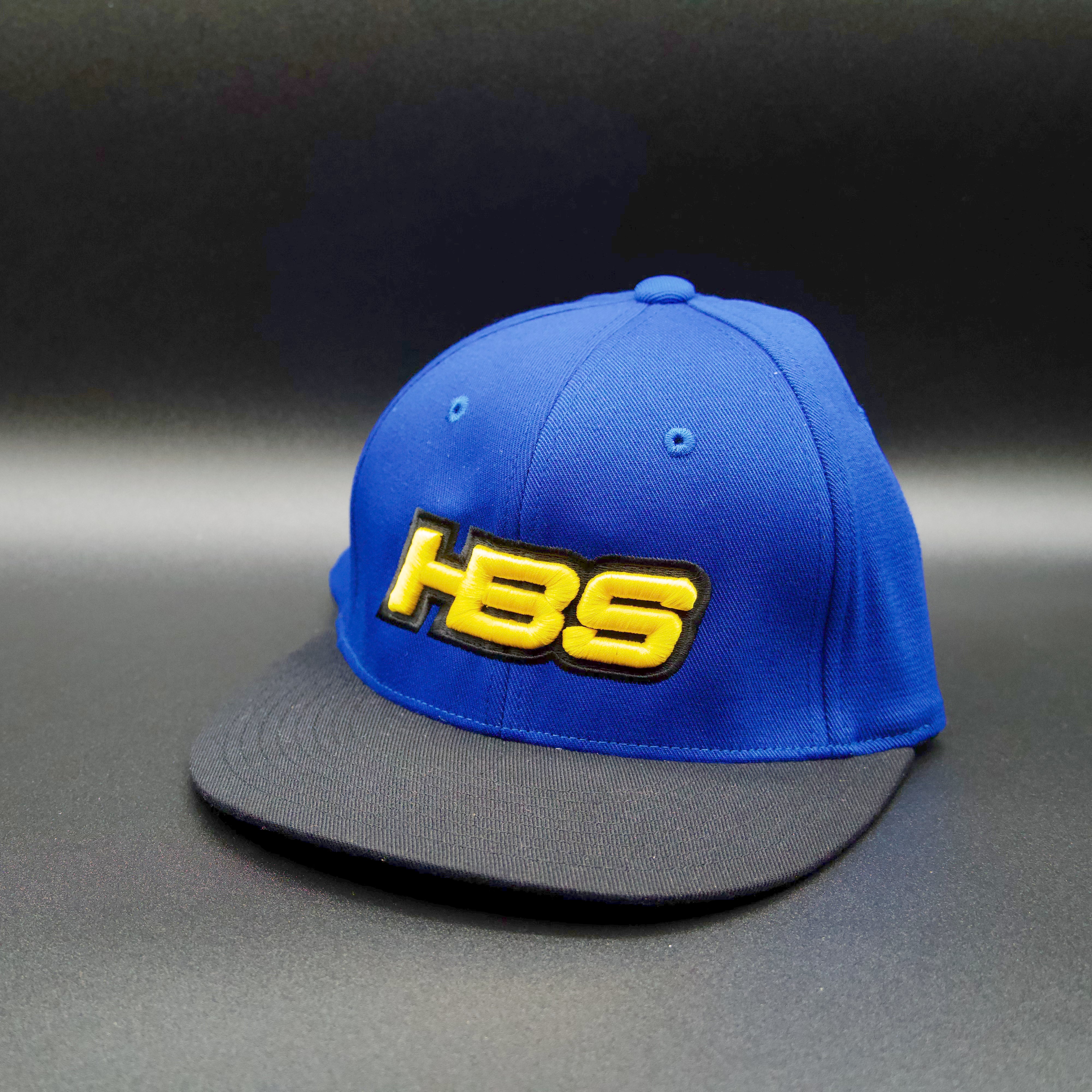 Exclusive Custom 9D4 Fitted Flexfit Baseball Cap by HB Sports - Adjustable Softball Hat with HBS Logo - Perfect for Baseball Games, Training & Outdoor Activities
