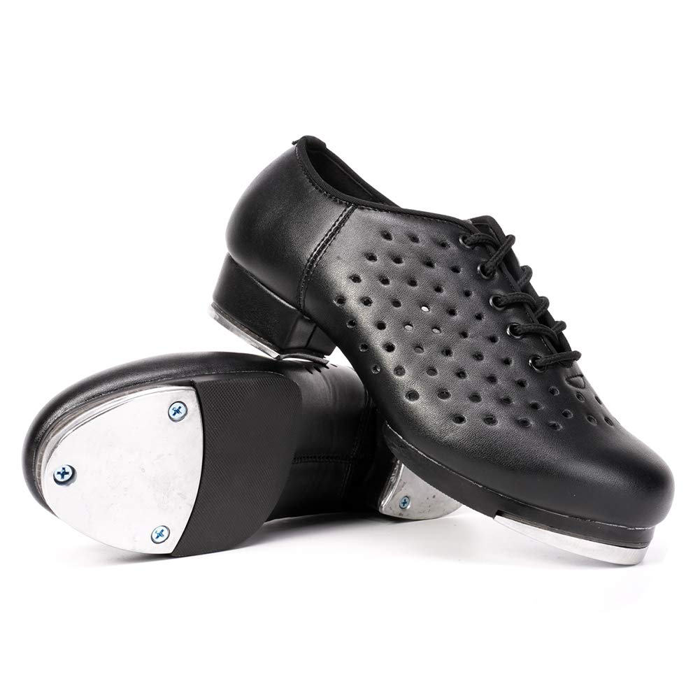 HROYL Unisex Tap Dance Shoes for Jazz & Performance