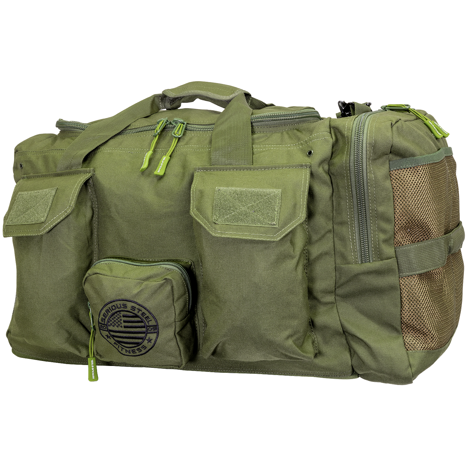 Big Bud 63L Duffel Bag - Large Travel Duffle for Gym, Sports & Weekend Trips - Water-Resistant Carry-On Luggage for Men & Women