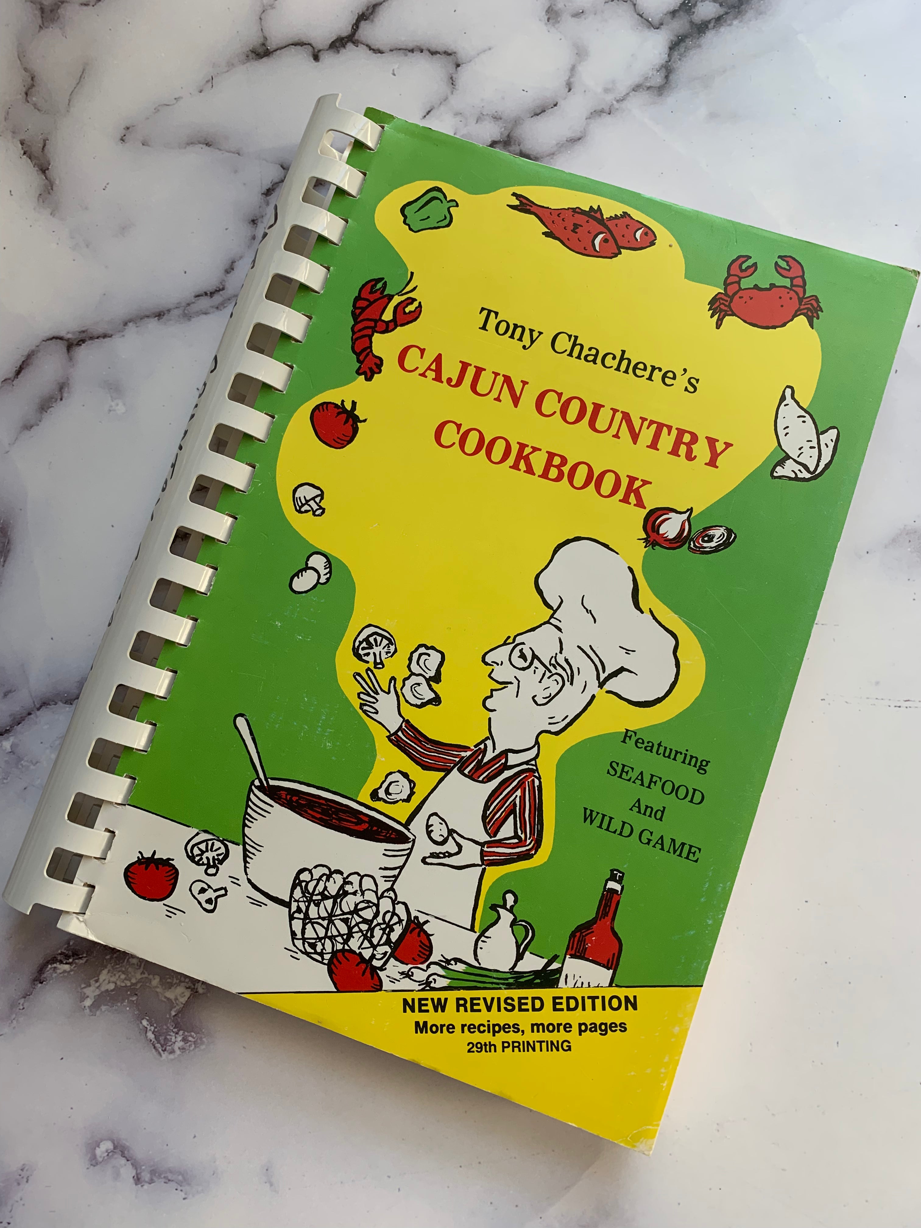 Tony Chachere's Cajun Country Cookbook - Authentic Cajun Recipes & Southern Cooking | Perfect for Home Chefs & Cajun Food Lovers