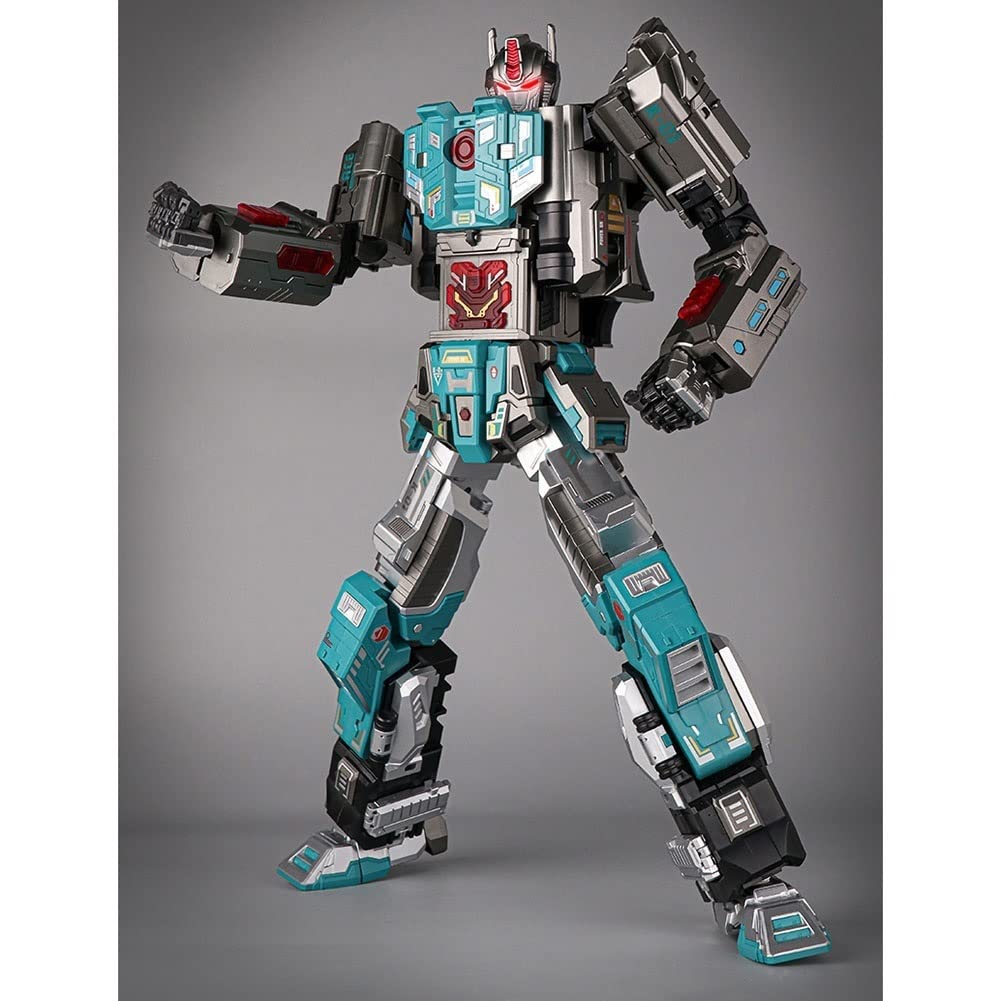 Transformable Robot Toy - Deformation Gun Judge Soft Bullet Action Figure, Movable King Kong Model (49cm) | Perfect Birthday Gift for Kids & Collectors | Role Play, Display & Battle Scenes
