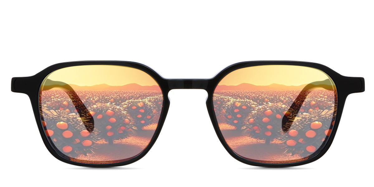 Hank Men's Prescription Tinted Glasses - Stylish UV Protection Eyewear for Driving, Outdoor Activities & Everyday Use
