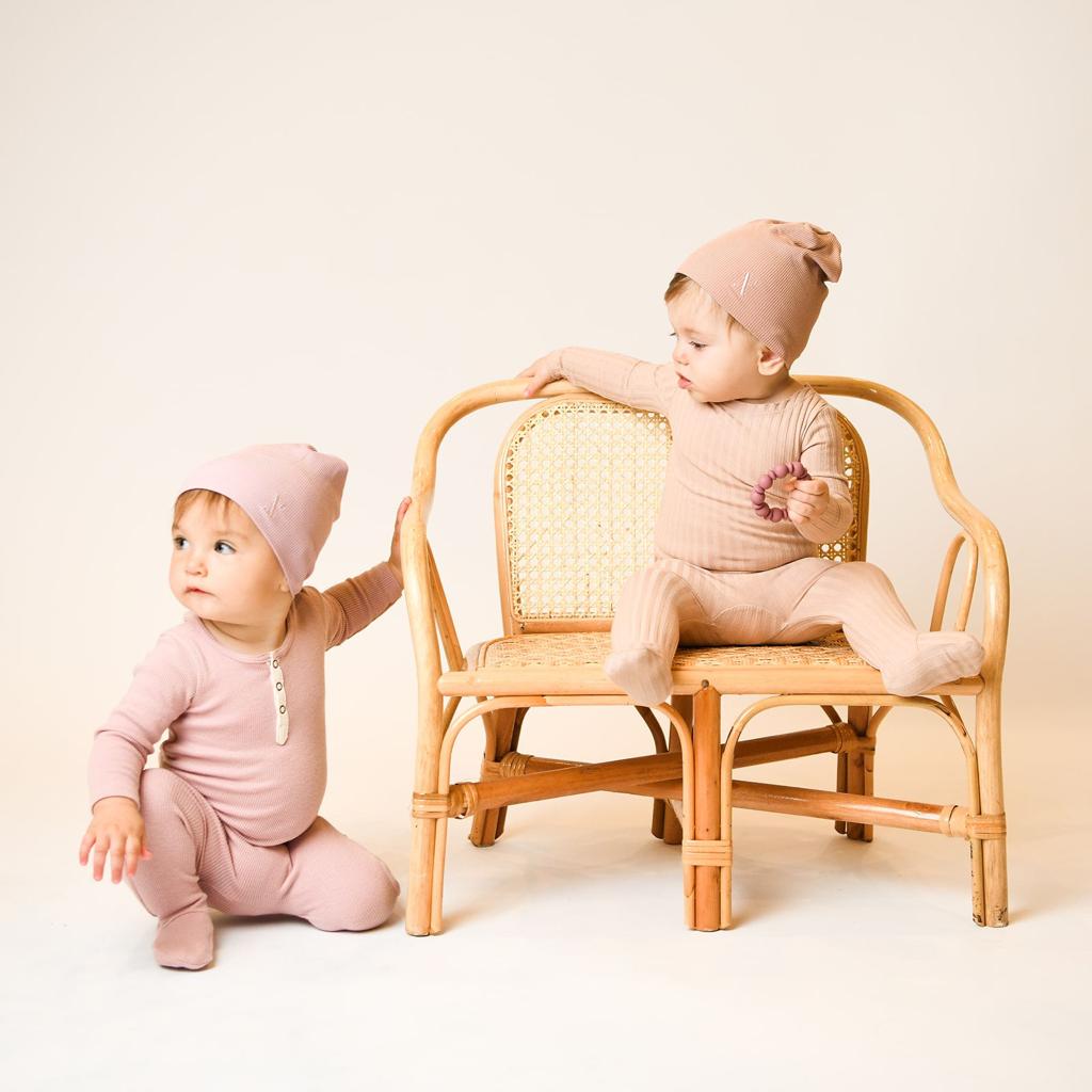 Soft White Baby Beanie Hat - Cozy & Breathable Infant Winter Knit Cap for Newborns & Toddlers - Perfect for Outdoor Activities, Photo Shoots & Daily Wear