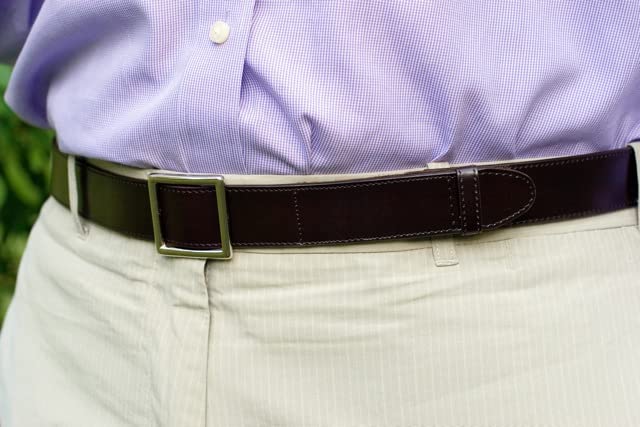 Genuine Leather Adjustable Velcro Belt for Men & Women – Stylish Faux Buckle Design – Perfect for Casual Wear, Office & Travel