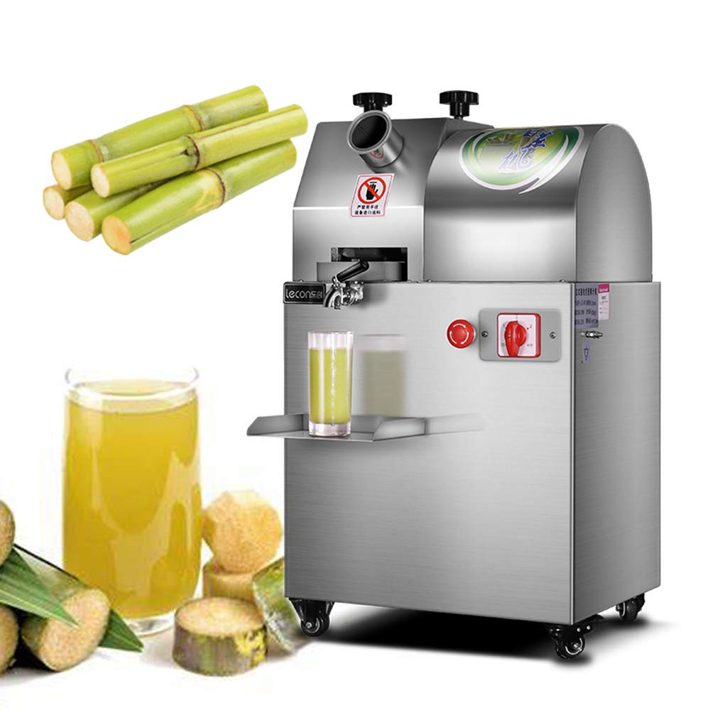 Kolice Commercial Large Capacity Sugarcane Juicer Machine - Heavy Duty Sugar Cane Press Extractor for Fresh Juice, Restaurants, Juice Bars & Street Vendors