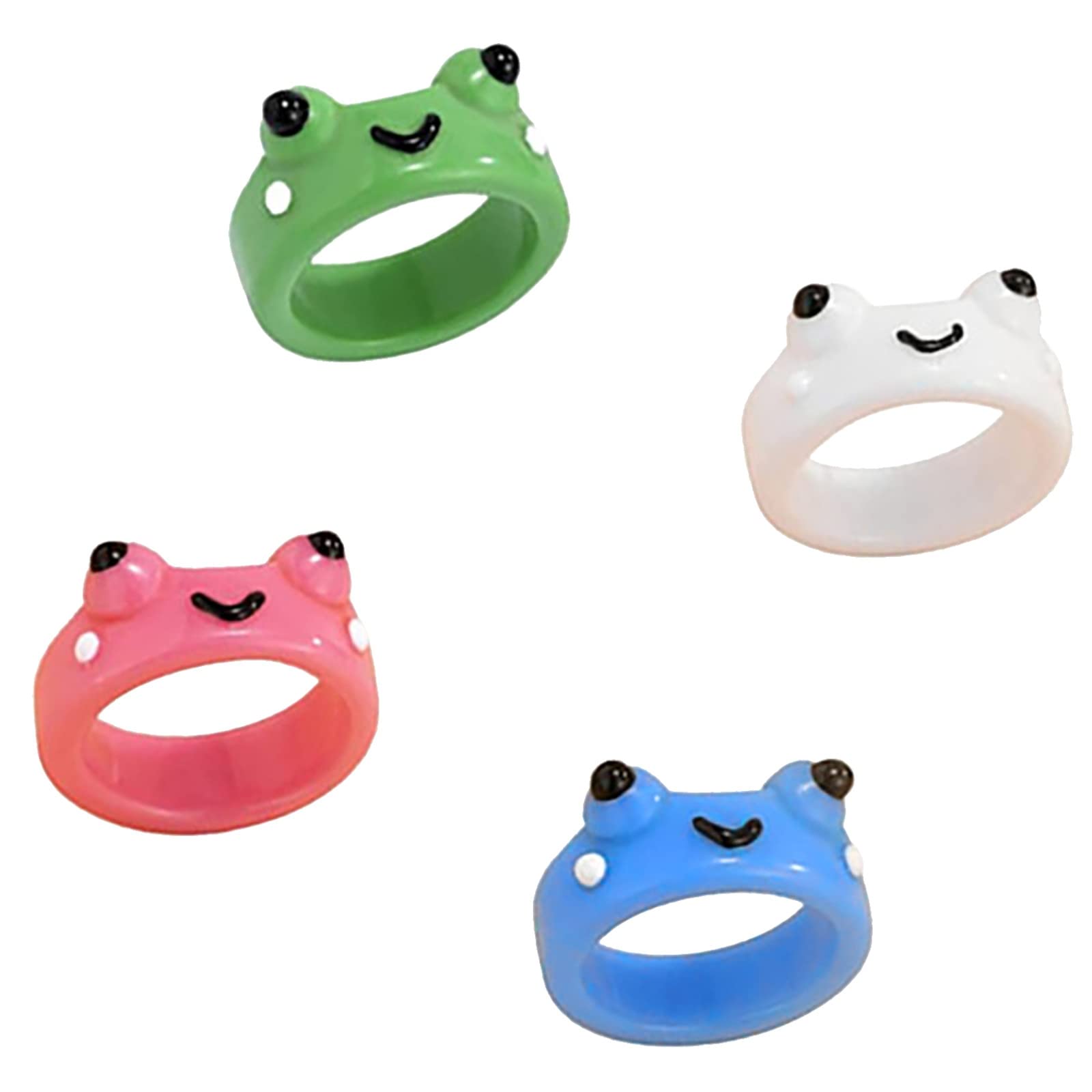 Cute Frog Rings for Women & Girls - Animal Jewelry Fashion Accessories for Travel, Gifts & Everyday Wear