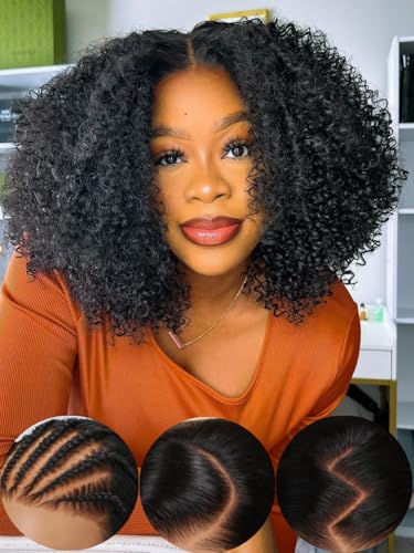 7X5 Bye Bye Knots Kinky Curly Wig