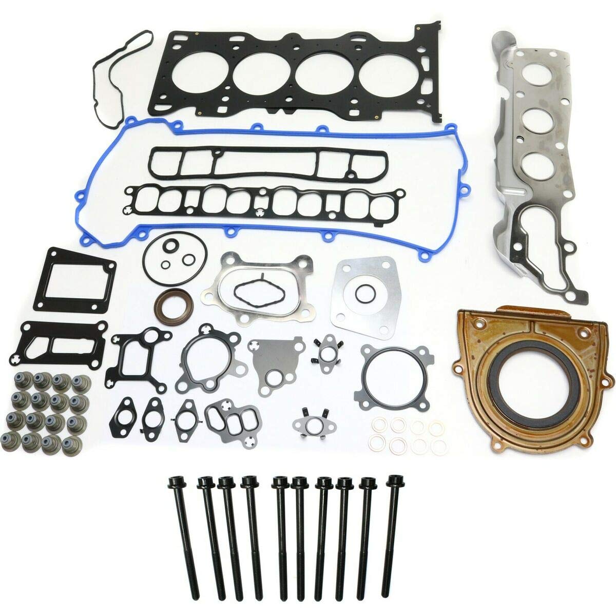 2007-2013 Mazda 3 Engine Gasket Set Kit - Cylinder Head Gasket Replacement for 1.6L 2.0L 2.3L Engines | High Temperature Resistant | Perfect for Engine Repair & Maintenance