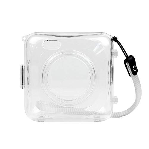 PAPERANG P1/P1S Mini Wireless Thermal Label Printer Case - Portable PVC Protective Cover with Carry Rope (White) | Durable Travel Storage for Instant Photo Printing | Perfect for Home, Office & On-the-Go Use