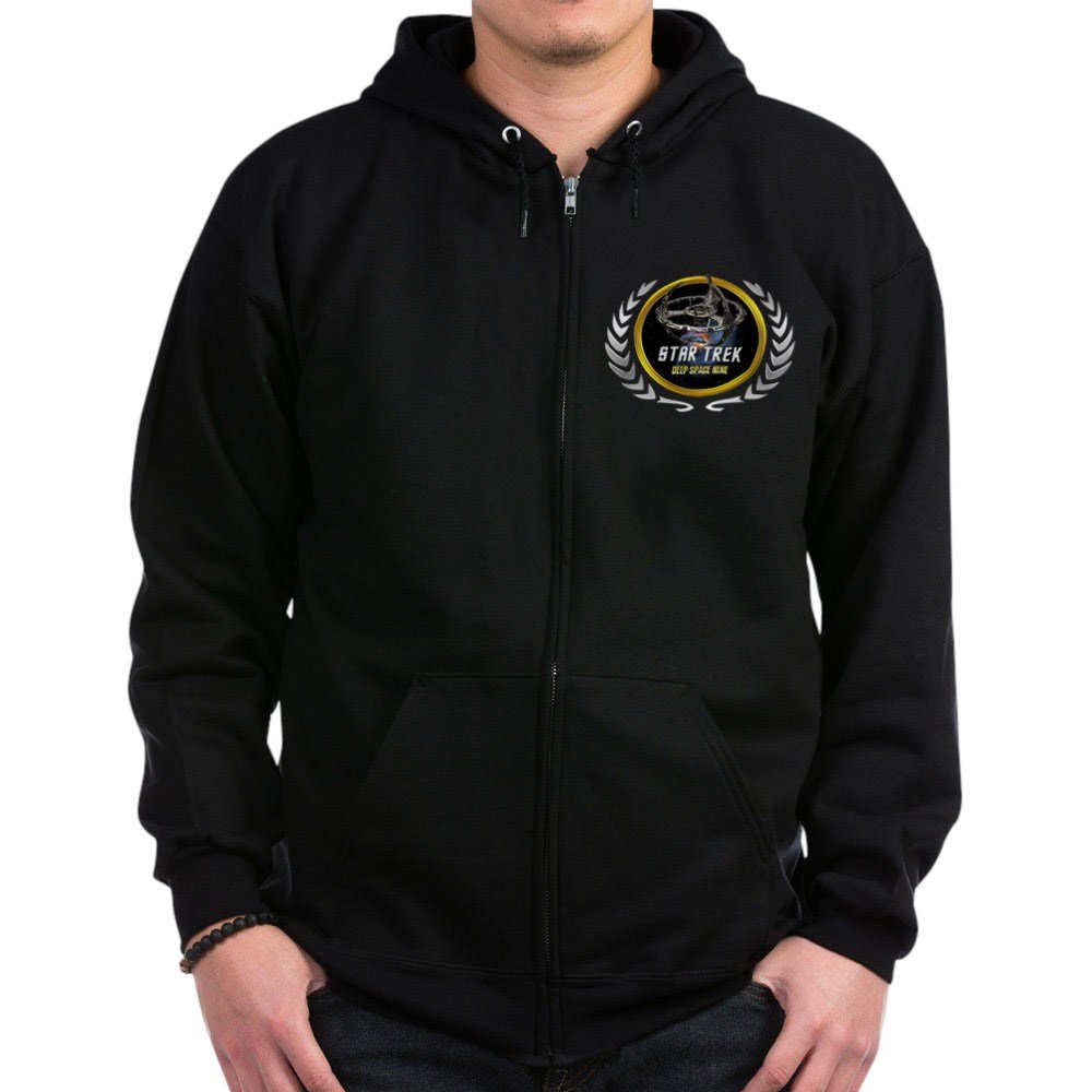 Star Trek Federation of Planets Zip Hoodie Sweatshirt - Sci-Fi Fan Apparel for Men & Women - Perfect for Cosplay, Conventions & Casual Wear
